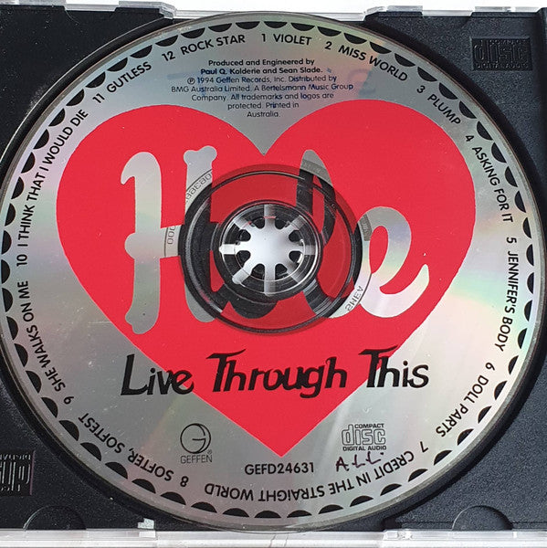 Hole (2) : Live Through This (CD, Album, RP)