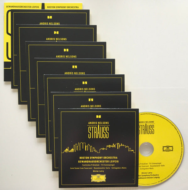 Gewandhausorchester Leipzig, Boston Symphony Orchestra, Richard Strauss, Andris Nelsons, Yuja Wang, Yo-Yo Ma : Strauss (Box, Album + 7xCD)