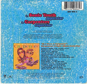 Sonic Youth / Carpenters : Superstar (CD, Single, Car)