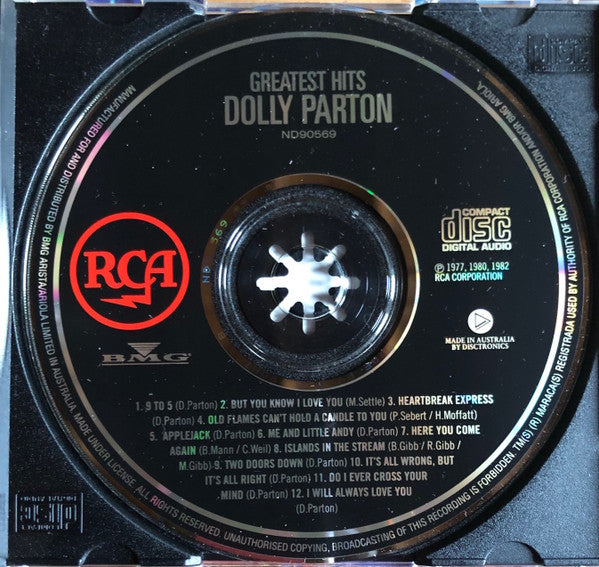 Dolly Parton : Greatest Hits (CD, Comp, RE)