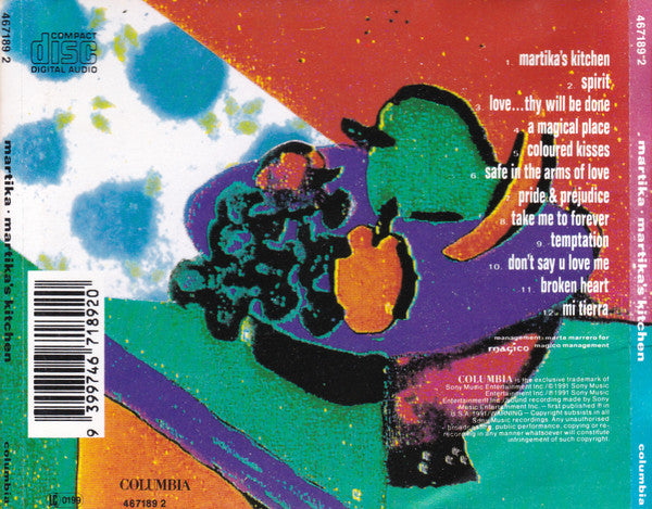 Martika : Martika's Kitchen (CD, Album)