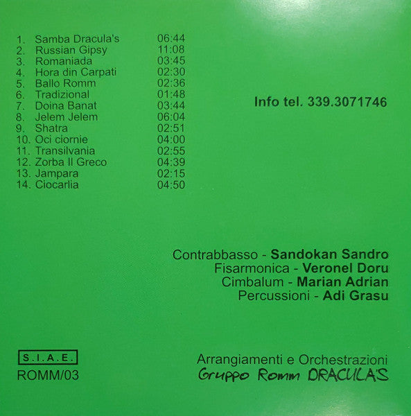 Gruppo Romm Dracula : Romm (CD, Album)