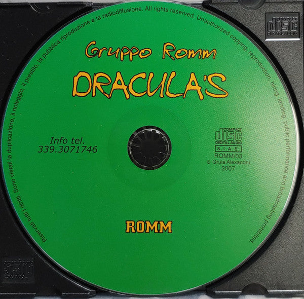 Gruppo Romm Dracula : Romm (CD, Album)