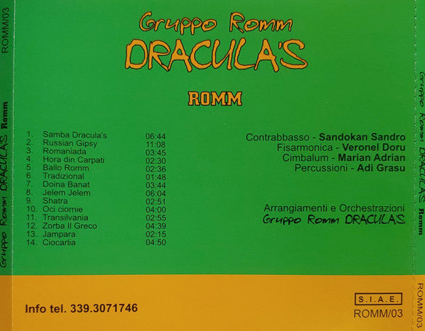 Gruppo Romm Dracula : Romm (CD, Album)