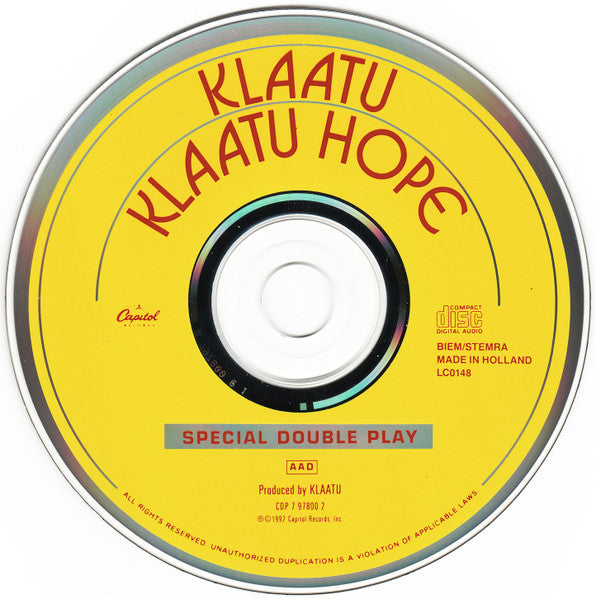 Klaatu : Klaatu - Hope (CD, Comp, RM)