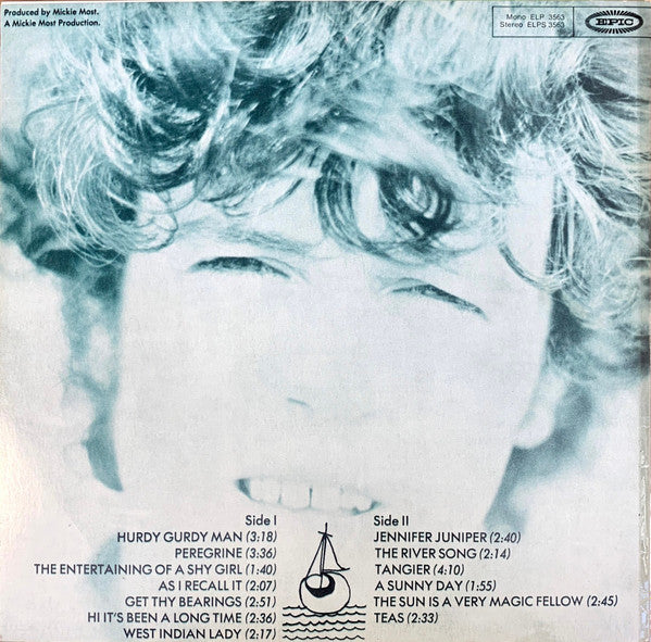Donovan : The Hurdy Gurdy Man (LP, Album, RP)