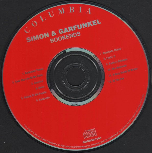 Simon & Garfunkel : Bookends (CD, Album, RE)
