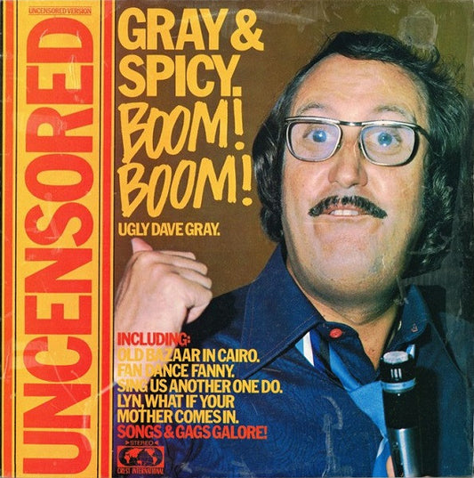 Ugly Dave Gray : Gray & Spicy. Boom! Boom! (LP, Album)