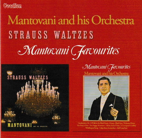 Mantovani And His Orchestra : Strauss Waltzes & Mantovani Favourites (CD, Comp)