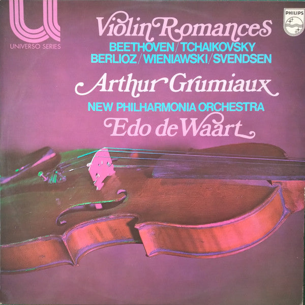 Arthur Grumiaux : Violin Romances (LP, Album)