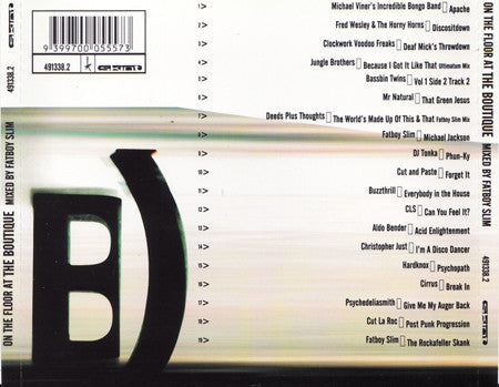 Fatboy Slim : On The Floor At The Boutique (CD, Comp, Mixed)