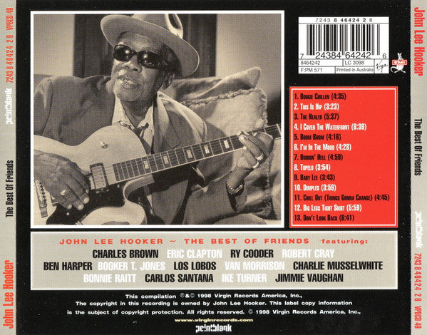 John Lee Hooker : The Best Of Friends (CD, Comp)