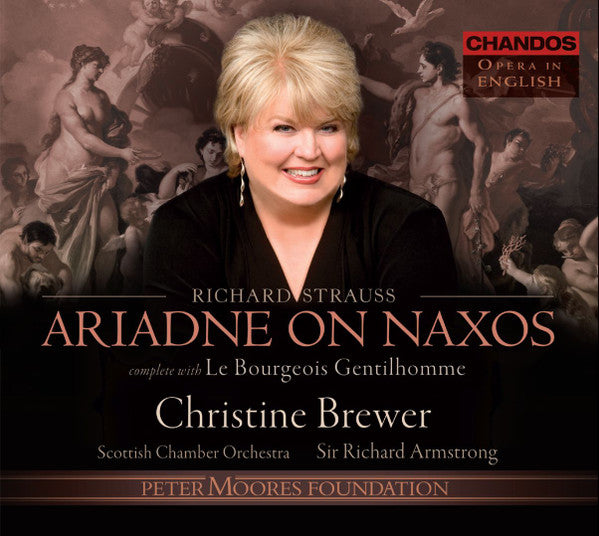 Richard Strauss, Christine Brewer, Stephen Fry, Robert Dean Smith, Scottish Chamber Orchestra, Richard Armstrong (4) : Le Bourgeois Gentilhomme / Ariadne Auf Naxos  (2xCD, Album + Box)