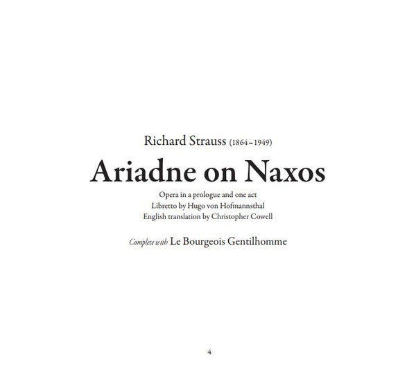 Richard Strauss, Christine Brewer, Stephen Fry, Robert Dean Smith, Scottish Chamber Orchestra, Richard Armstrong (4) : Le Bourgeois Gentilhomme / Ariadne Auf Naxos  (2xCD, Album + Box)