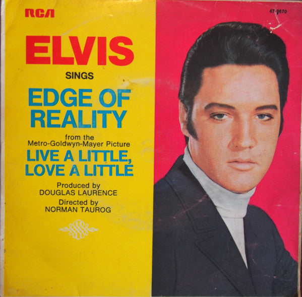 Elvis Presley : If I Can Dream (7", Single)