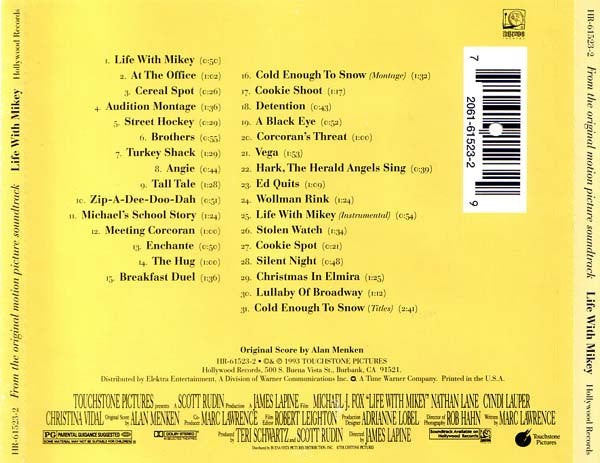 Alan Menken : Life With Mikey (From The Original Motion Picture Soundtrack) (CD, Album)
