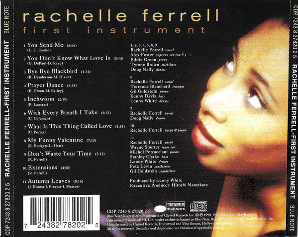 Rachelle Ferrell : First Instrument (CD, Album)