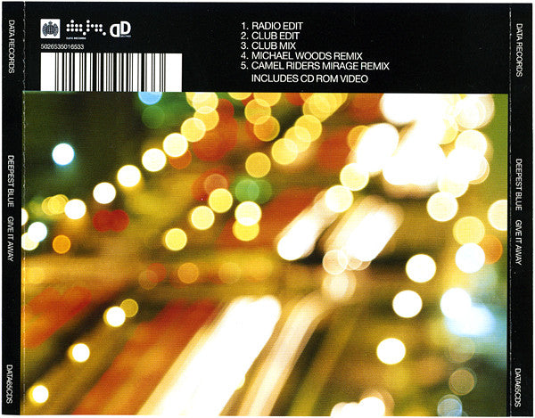Deepest Blue : Give It Away (CD, Single, Enh)