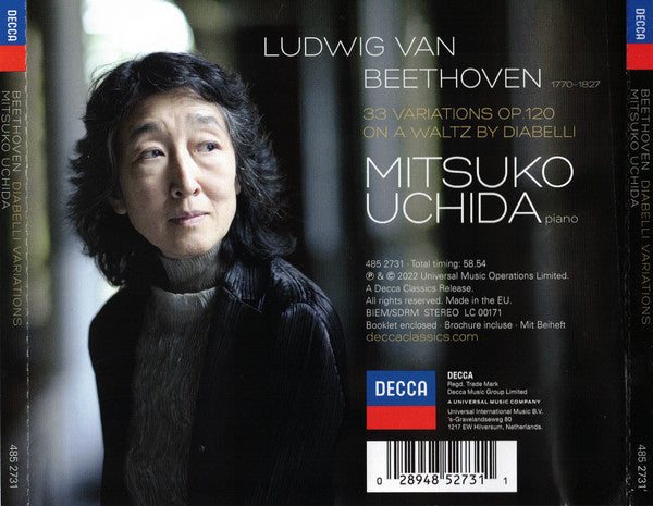 Mitsuko Uchida, Ludwig van Beethoven : Diabelli Variations (CD)