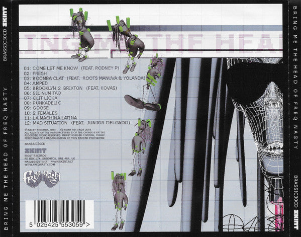Freq Nasty : Bring Me The Head Of Freq Nasty (CD, Album)