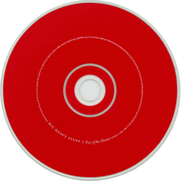 Big Heavy Stuff : Size Of The Ocean (CD, Album)
