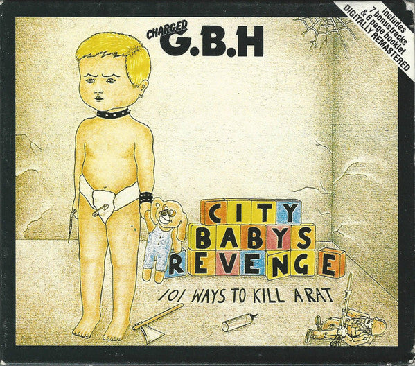 Charged G.B.H* : City Baby's Revenge (CD, Album, RE, RM, Sli)