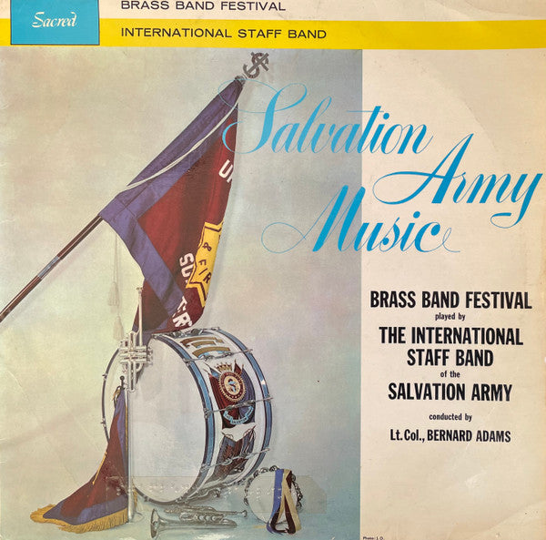 International Staff Band Of The Salvation Army : Brass Band Festival (LP, Album)
