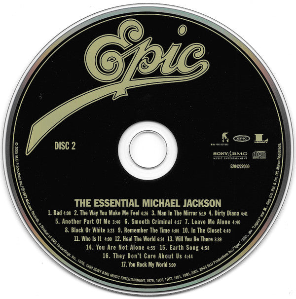 Michael Jackson : The Essential Michael Jackson (2xCD, Comp)