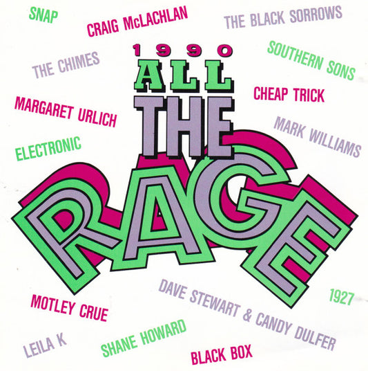 Various : 1990 All The Rage (CD, Comp)