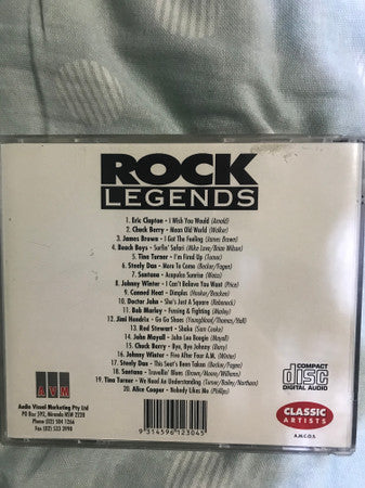Various : Rock Legends  (CD, Comp)