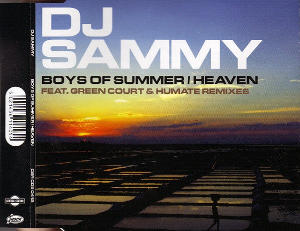 DJ Sammy : Boys Of Summer / Heaven (CD, Maxi)