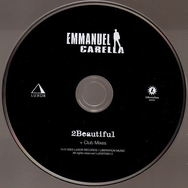 Emmanuel Carella : 2Beautiful (CD, Single)