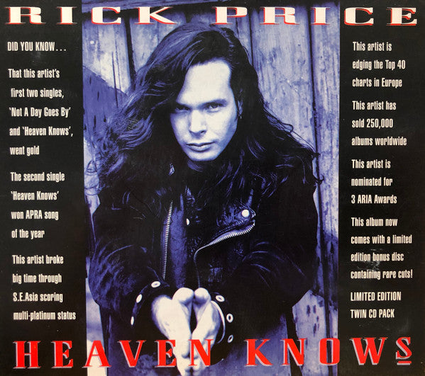 Rick Price : Heaven Knows (2xCD, Album, Ltd)
