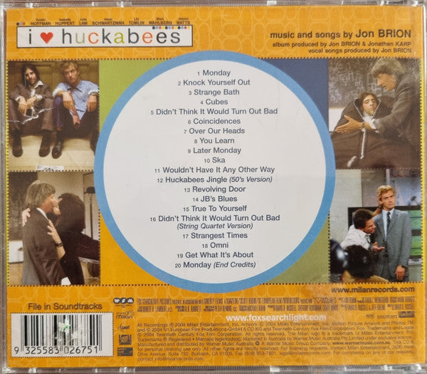 Jon Brion : I ♥ Huckabees (Original Motion Picture Soundtrack) (CD, Album)