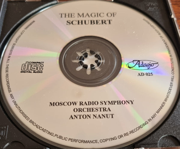 Moscow Radio Symphony Orchestra (2), Anton Nanut (2), Franz Schubert : The Magic Of Schubert (CD, Comp)