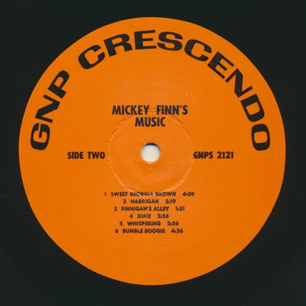 Fred E. Finn : Mickey Finn's Music (LP, Album, Ora)