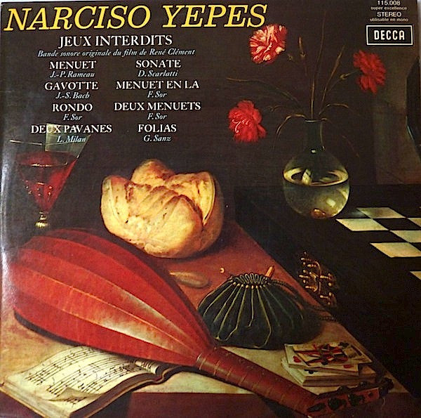 Narciso Yepes : Jeux Interdits  (LP, RE)