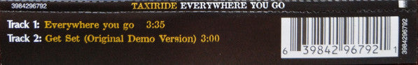 Taxiride : Everywhere You Go (CD, Single)