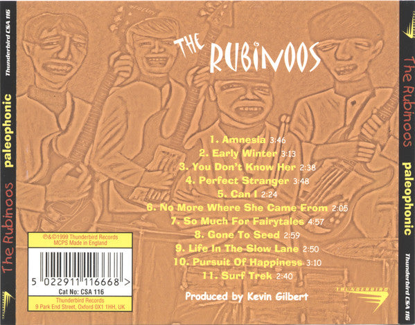 The Rubinoos : Paleophonic (CD, Album)
