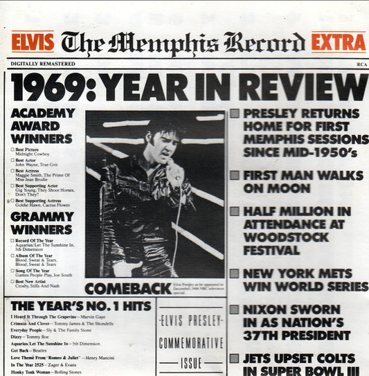 Elvis Presley : The Memphis Record (CD, Comp, RM)