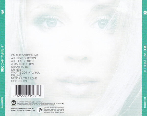 Bec Cartwright : Bec Cartwright (CD, Album, Copy Prot.)