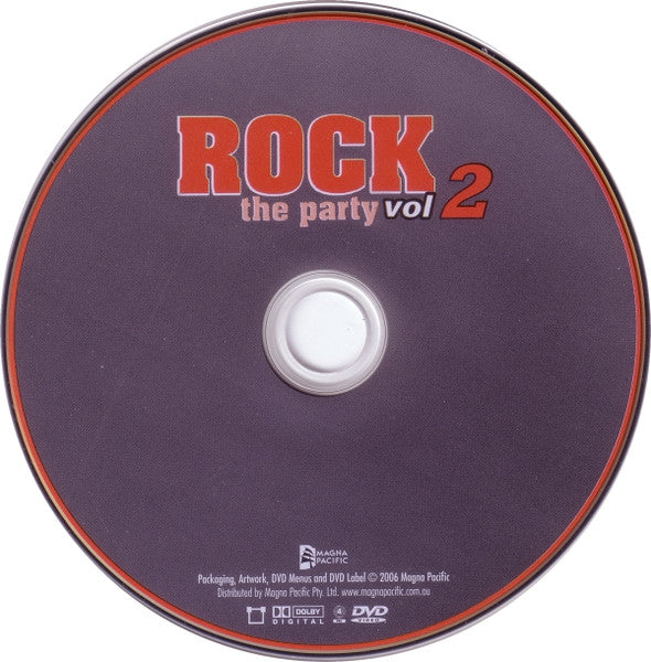 Various : Rock The Party  Vol 2 (DVD-V, Comp, PAL)