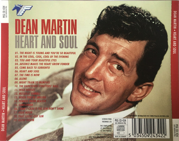 Dean Martin : Heart And Soul (CD, Comp)