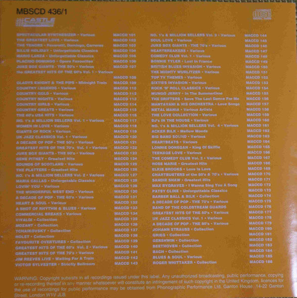 Various : My Dublin Bay (CD, Comp)