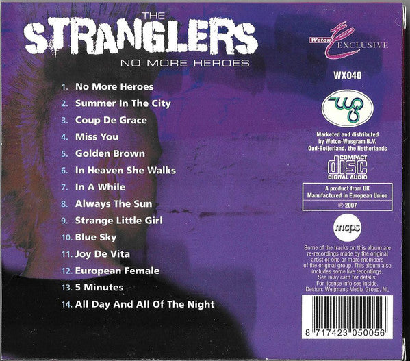 The Stranglers : No More Heroes (CD, Comp)