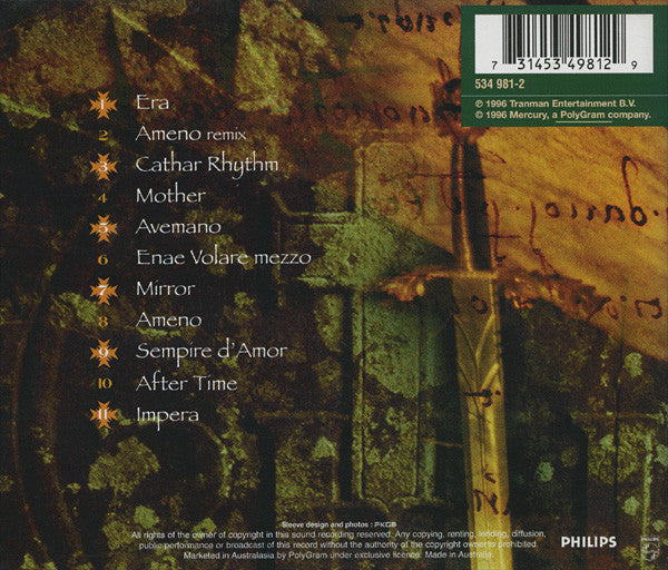Era : Era (CD, Album)