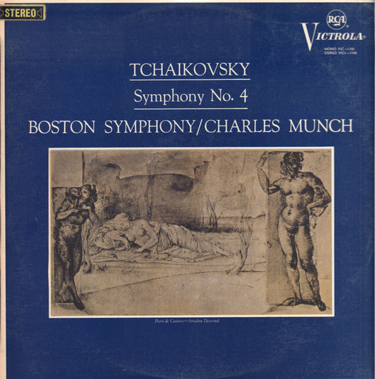 Tchaikovsky*, Boston Symphony* / Charles Munch : Symphony No. 4 (LP)