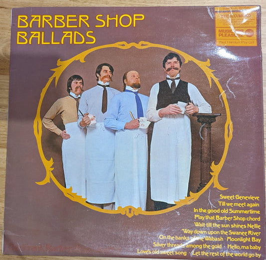 The Frank Barber Shop Quartet : Barber Shop Ballads (LP, Album)
