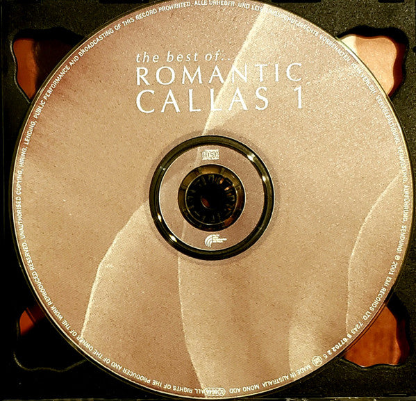Maria Callas : The Best Of... Romantic Callas (2xCD, Comp, Mono)
