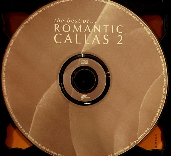Maria Callas : The Best Of... Romantic Callas (2xCD, Comp, Mono)